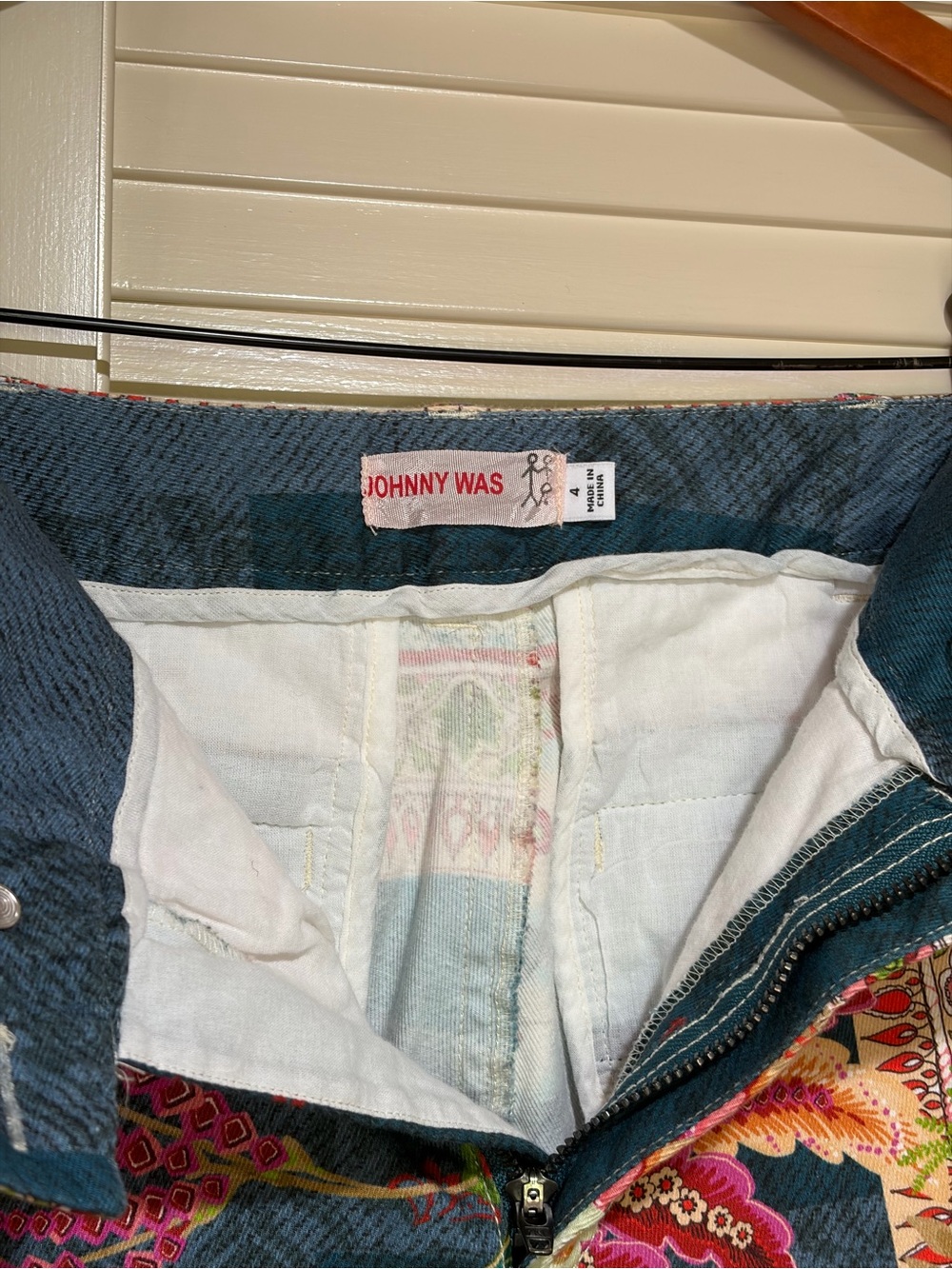 Johnny Was "Aria Skies" pants - Picture 3 of 4